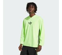 ADIDAS Originals Mens Adicolor Mesh Long Sleeve - Green - Size X-Small