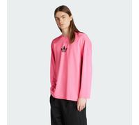 ADIDAS Originals Mens Adicolor Mesh Long Sleeve - Pink - Size Small