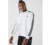 adidas Originals Men Adicolor Rugby Polo Shirt Brown