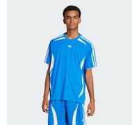 adidas Originals Mens Adicolor Teamgeist Tee - Blue Recycled Material - Size X-Large