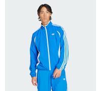adidas Originals Mens Adicolor Teamgeist Track Top - Blue Recycled Material - Size Medium