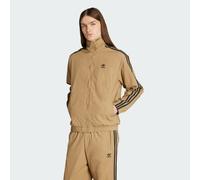 adidas Originals Mens Adicolor Woven Firebird Track Top - Beige Recycled Material - Size X-Small