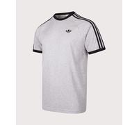 adidas Originals Mens Adicolour 3 Stripes T-Shirt - Colour: KE3532 Medium Grey Heather - Size: Large