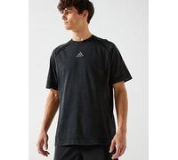 adidas Originals Mens Adilenium Teamgeist Short Sleeve T-Shirt, Black, Size L, Men Black