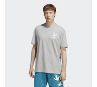 adidas Originals Mens Adventure Graphic Duckies Tee - Light Grey - Size 2XL