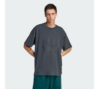 adidas Originals Mens & ALL BLACKS LOOSE GRAPHIC SS TEE - Charcoal - Size X-Large