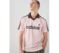 adidas Originals Men's Archive Collar Engineered Jersey T-Shirt, Pink, Size 2Xl, Men Pink