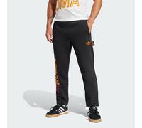 adidas Originals Mens AS Roma Graphic Pants - Black Cotton - Size Small