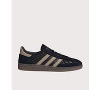 adidas Originals Mens Basket Weave Handball Spezial Trainers - Colour: KI8688 Core Black / Trace Khaki / Gum 5 - Size: 10