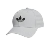 adidas Originals Men's Beacon Structured Precurve Snapback Cap, Stone Grey/Black, One Size