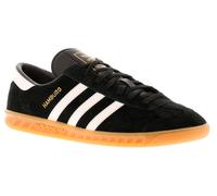 (UK 12) Adidas Originals Men's Core Black Hamburg Trainers