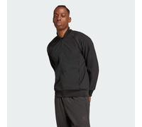 adidas Originals Mens Bonded SST Track Top - Black Recycled Material - Size Small