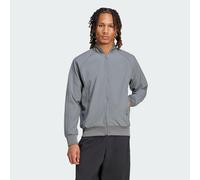 adidas Originals Mens Bonded SST Track Top - Grey Recycled Material - Size Small