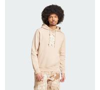 adidas Originals Mens Camo Lab Hooded Sweatshirt - Beige Cotton - Size 2XL