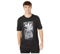 adidas Originals Men's Camouflage Tongue Label Graphic Tee, Multi/Carbon, Large