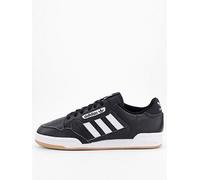 adidas Originals Men's Continental 80 Stripes Trainers, Core Black/Ftwr White/Gum 3, Size 7, Men Core Black/Ftwr White/Gum