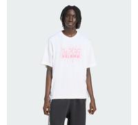 adidas Originals Mens Distressed Oversized Tee - White - Size X-Large