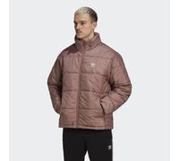 ADIDAS Originals Mens Essentials Padded Puffer Jacket - Purple Recycled Material - Size Medium