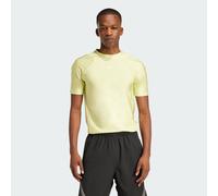 adidas Originals Mens Fashion Cut Line Tee - Yellow - Size Medium