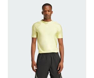 ADIDAS Originals Mens Fashion Cut Line Tee - Yellow - Size Medium