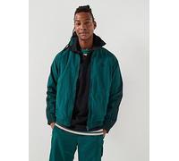 adidas Originals Men's Firebird Adicolor Woven Track Top, Green, Size M, Men Green