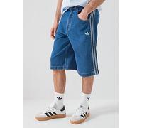 Adidas Originals Firebird Adicolor Denim Shorts Blue 36´´ Men