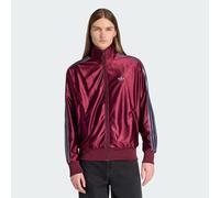 adidas Originals Mens Firebird Metallic Tracktop - Burgundy - Size Large
