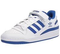 adidas Originals Men's Forum Low Sneaker, White/White/Team Royal Blue, 8.5 UK