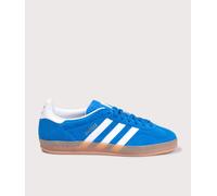 adidas Originals Mens Gazelle Indoor Trainers - Colour: JI2061 Bluebird/Cloud White/Gum2 - Size: 10 10