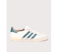 adidas Originals Mens Gazelle Indoor Trainers - Colour: JR3837 Cream White/Preloved Teal/Wonder White - Size: 9