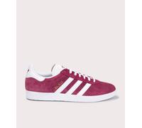 adidas Originals Mens Gazelle Trainers - Colour: B41645 Collegiate Burgundy/Footwear White/Gold Metallic - Size: 8 8