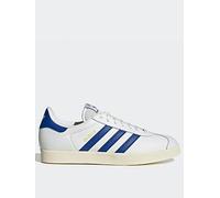 adidas Originals Mens Gazelle Trainers, Core White/Ryal Blue/Crm White, Size 6, Men Core White/Ryal Blue/Crm White