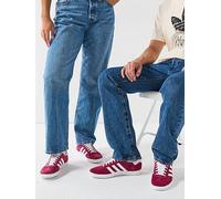 adidas Originals Mens Gazelle Trainers - Dark Red, Burgundy/White, Size 5, Men Burgundy/White