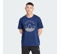 adidas Originals Mens Graphic Tee - Dark Navy Cotton - Size X-Small
