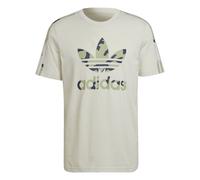 adidas Originals Mens Graphics Camo Infill Tee - White Cotton - Size Large