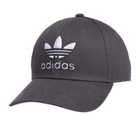 adidas Originals Men's Icon 2.0 Structured Precurve Snapback Cap, Grey Six/White/Black, One size