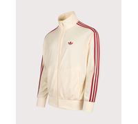 adidas Originals Mens Loose Fit Firebird Track Top - Colour: KX6922 Warm Vanilla/Team Victory Red - Size: Large