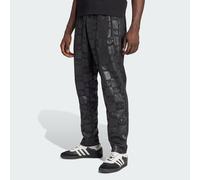 ADIDAS Originals Mens Monogram All Over Print Regular Track Pants - Black - Size Large