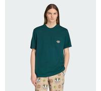 adidas Originals Mens Monogram Loose Tee - Forest Green - Size Medium