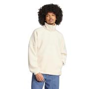 adidas Originals Mens Neuclassics Fleece Half Zip White Retro Pullover Top