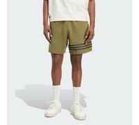 adidas Originals Mens Neuclassics Shorts - Olive - Size X-Small