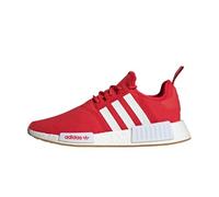 adidas Originals Mens NMD_R1 Fashion Shoes (Red/White, 8.5)