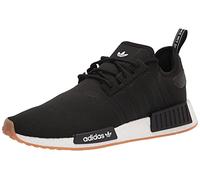 adidas Originals Men's NMD_r1 Sneaker, Black/Black/Gum, 8 UK