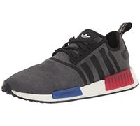 adidas Originals Men's NMD_r1 Sneaker, Black/Semi Lucid Blue/Glory Red, 4.5 UK