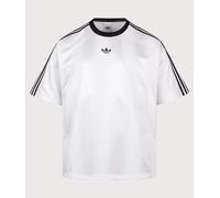 Adidas Originals Adicolor Jacquard Jersey Short Sleeve T-shirt White S Men