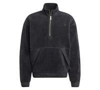 adidas Originals Men's Premium Essentials+ 1/2-Zip Sweatshirt Black Jumper