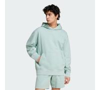 adidas Originals Mens Premium Essentials Hoodie - Green Cotton - Size Medium