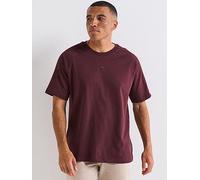 adidas Originals Men's Premium Essentials T-shirt, Aurora Ruby, Size S, Men Aurora Ruby