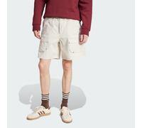 adidas Originals Mens Premium Essentials Utility Cargo Shorts - Beige Polyamide - Size 2XL
