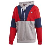 adidas ORIGINALS MEN'S PULLOVER HOODIE RED RETRO SAMSTAG POCKETS FOOTBALL CASUAL